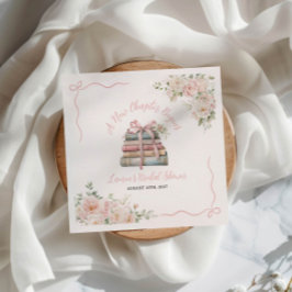 Ett nytt kapitel börjar Brudtjejfest Pappersservett