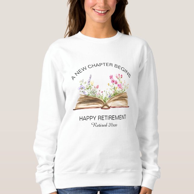Ett nytt kapitel börjar med Wildblommor Pension T Shirt (Framsida)