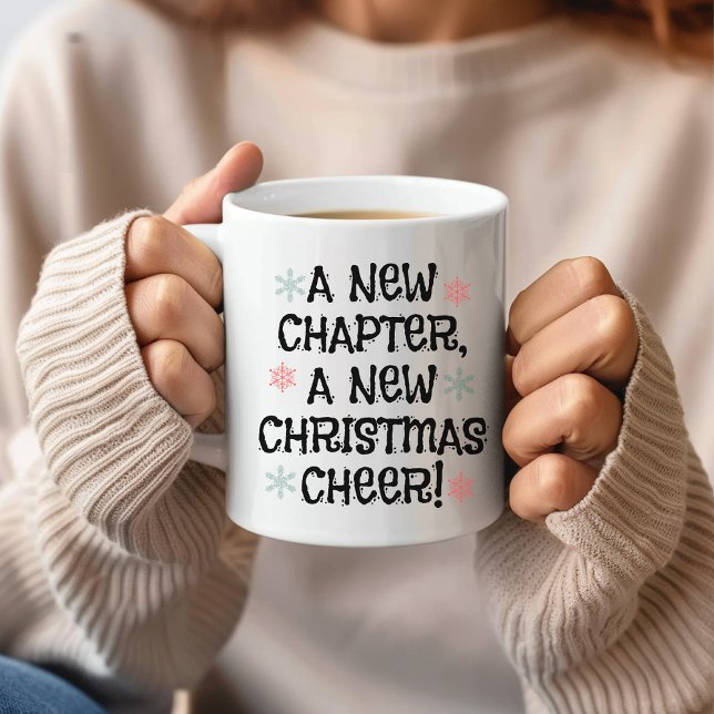 Ett nytt kapitel, en ny julklapp! Helgdag mugg (christmas mug, christmas vibes, thanksgiving, christmas decor, holiday mug, festive gift, christmas)