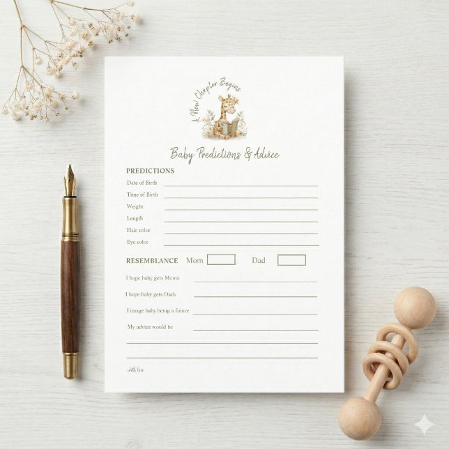 Ett nytt kapitel inleds i bedömningsspelet baby inbjudningar (Skapare uppladdad)