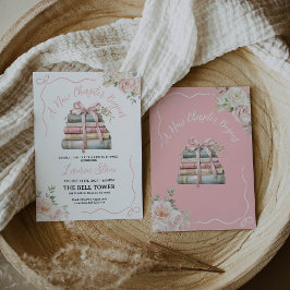 Ett nytt kapitel inleds Inbjudningskort för möhipp