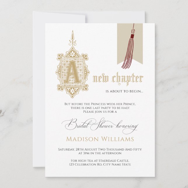 Ett nytt kapitel Möhippa Inbjudan (Framsida)