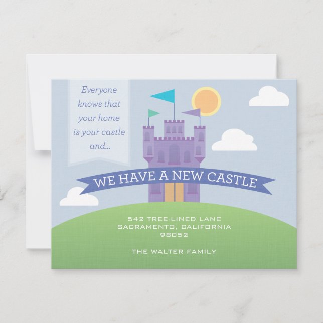 Ett nytt meddelande om Flytta av slott (Framsida)