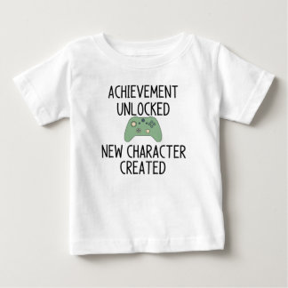 Ett nytt tecken som skapats har låsts upp t shirt