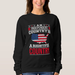 Ett Oberoende Land är en rättmätig amerikansk mäst T Shirt
