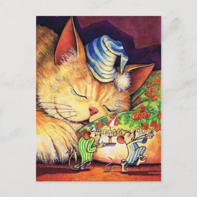 Ett Öga Öppet Vykort (Framsida)