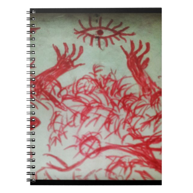 ett öga som du tror anteckningsbok (Framsidan)