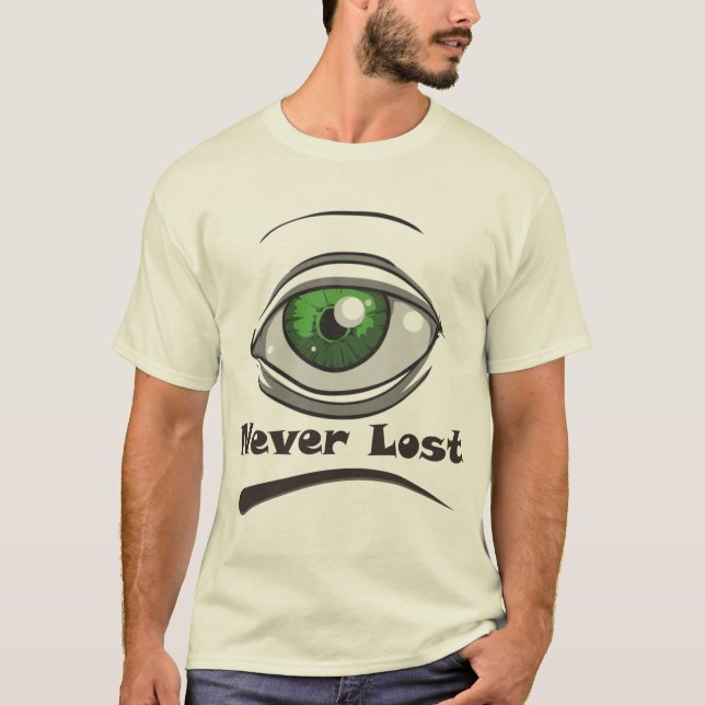 ett öga t-shirt (Framsida)
