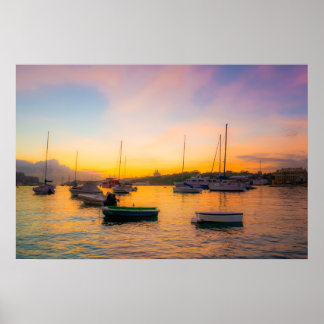 Ett ögonblick av lugn poster