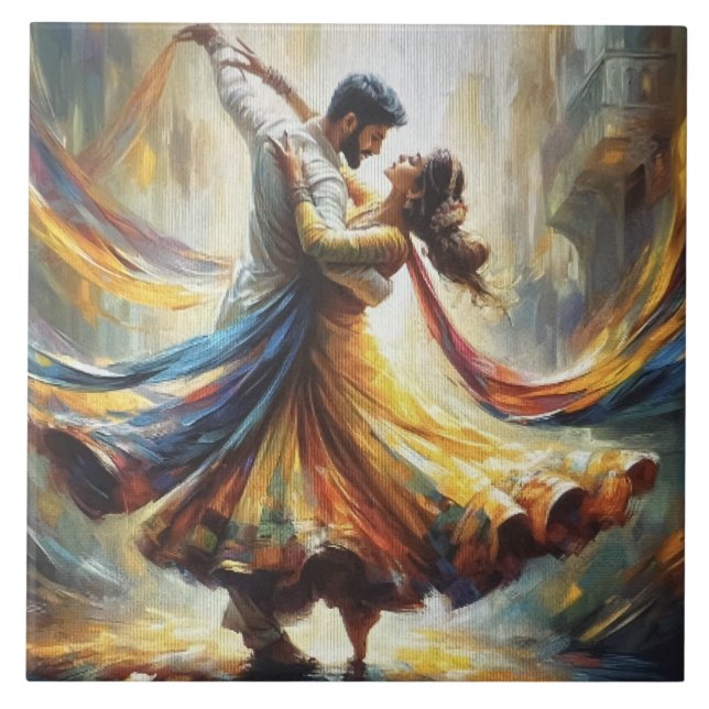 Ett ögonblick för alltid.. kakelplatta (Framsidan)