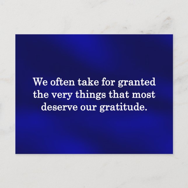 Ett ögonblick för tack vykort (Framsida)