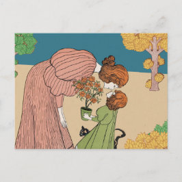 Ett ögonblick i Godfrey - Vintage Mor & Underordna Vykort