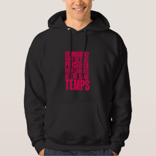 Ett ögonblick när du börjar pensar en deux-språk hoodie