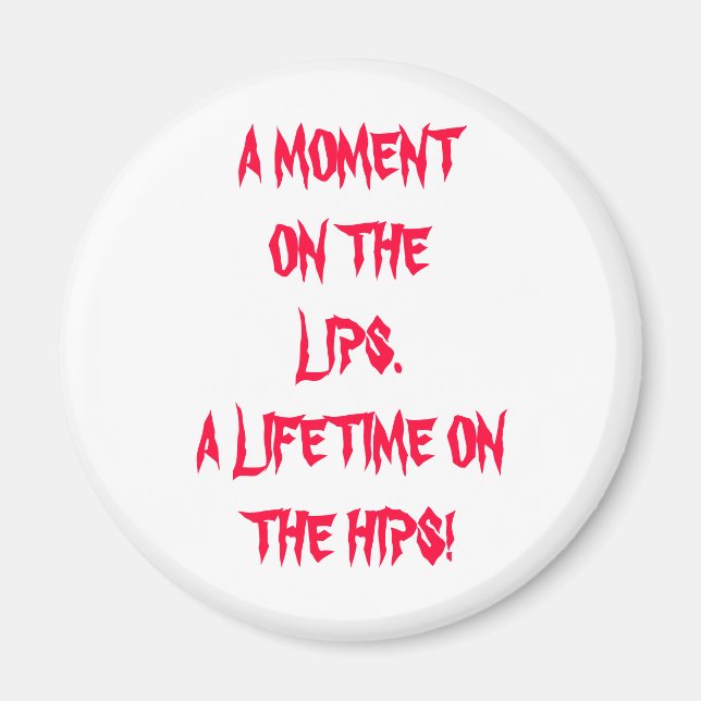 Ett ögonblick på läppar magnet (Framsidan)