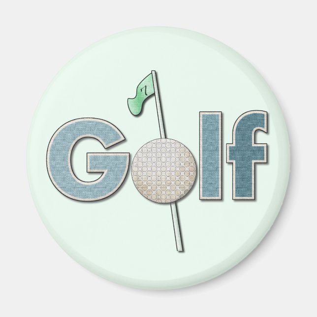Ett Ord: Golf Magnet (Framsidan)