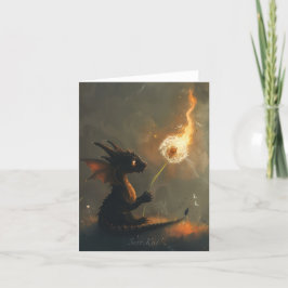 Ett oväntat önskat visitkort tack kort