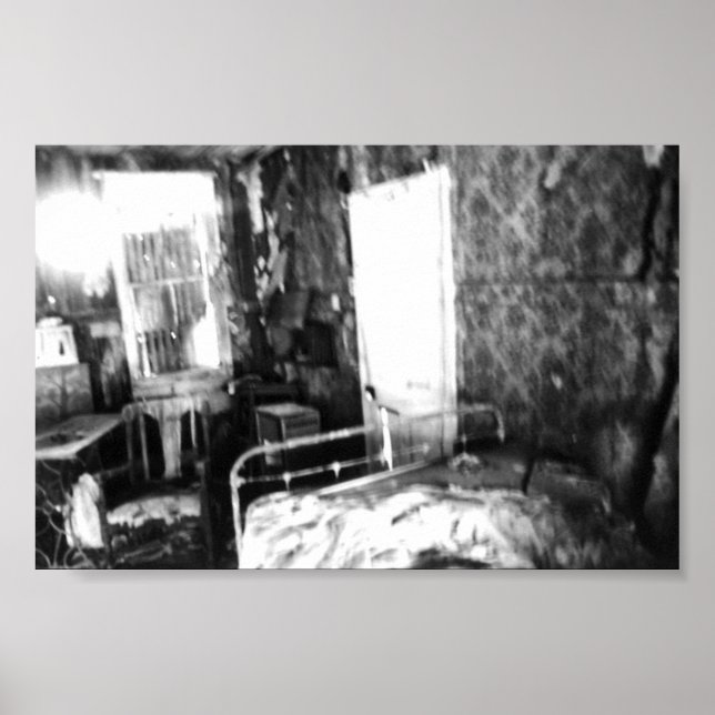 Ett övergivet hus i Texas Poster (Framsidan)