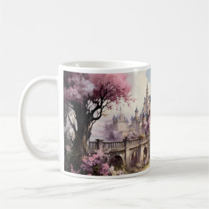 Ett palats i vattenfärgen Stil Kaffemugg