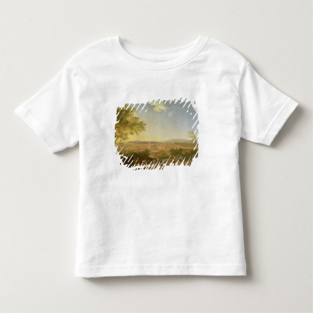 Ett panorama- beskådar av Florence från T-shirt (Framsida)