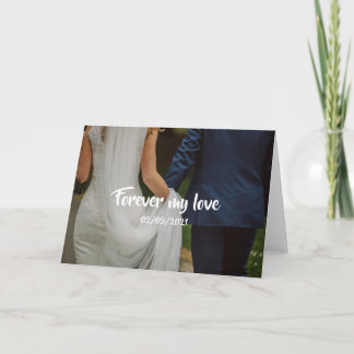 Ett par bilder och en kärlekshistoria tack kort