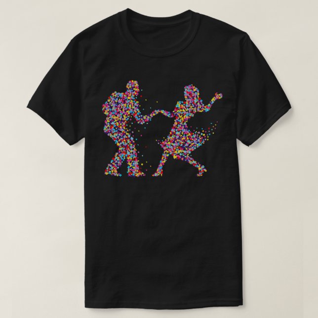 Ett par Dance Dancing Dancing lite gift T Shirt (Design framsida)