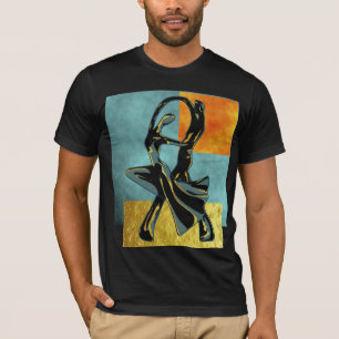Ett par dansar på natten t shirt