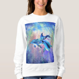 Ett par delfintrösklar t shirt