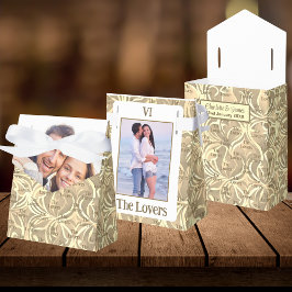 Ett par foto av Älskare-Tarot Card | BRÖLLOP Presentaskar