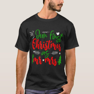 Ett par fruar Make vårt första julkläder som T Shirt