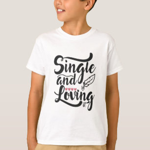 Ett par gåvor enkelt och flytande t shirt