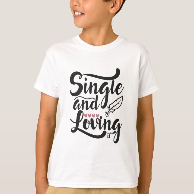 Ett par gåvor enkelt och flytande t shirt (Framsida)