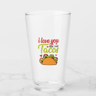 Ett par gåvor i Kärlek mer än Tacos Glaskopp
