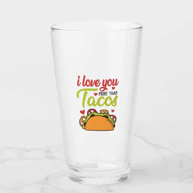 Ett par gåvor i Kärlek mer än Tacos Glaskopp (Framsida)