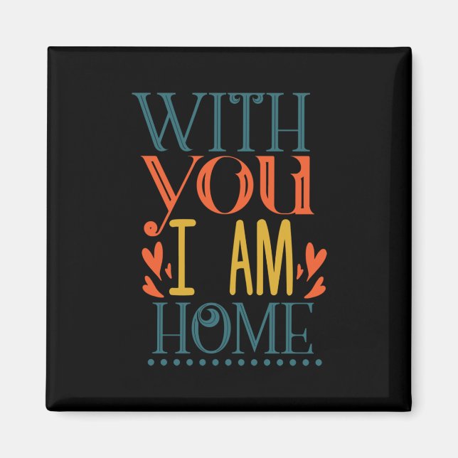 Ett par gåvor med er är jag House Magnet (Framsidan)