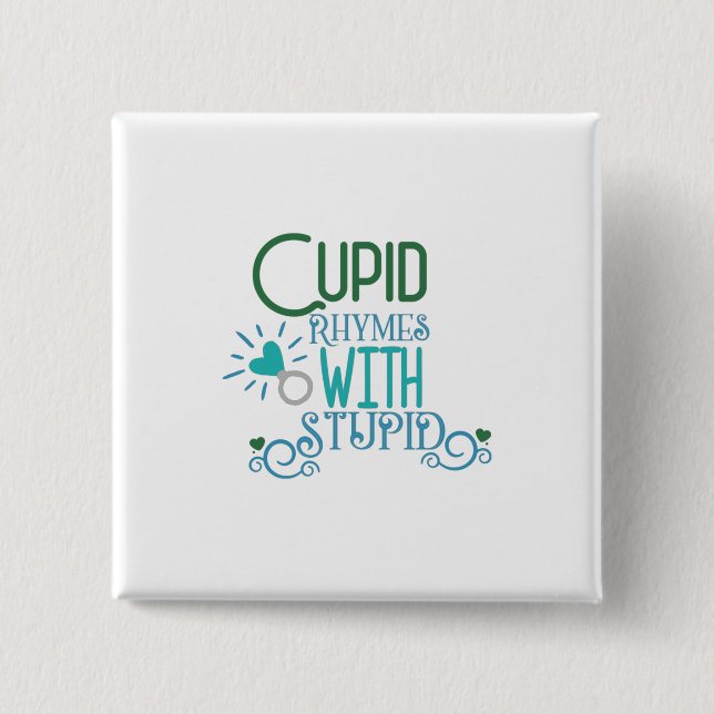Ett par gift-cupid-hymes med stupid knapp (Framsida)