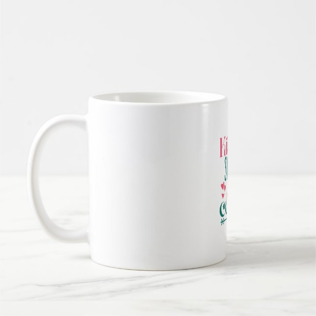 Ett par gift Kisses Sweet as Candy Kaffemugg (Vänster)