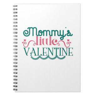 Ett par Gift Mamma har Little Valentine Anteckningsbok