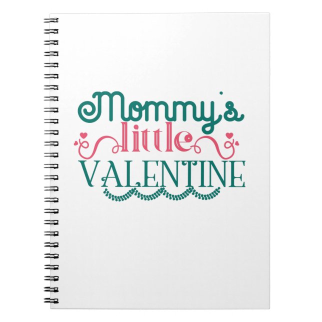 Ett par Gift Mamma har Little Valentine Anteckningsbok (Framsidan)