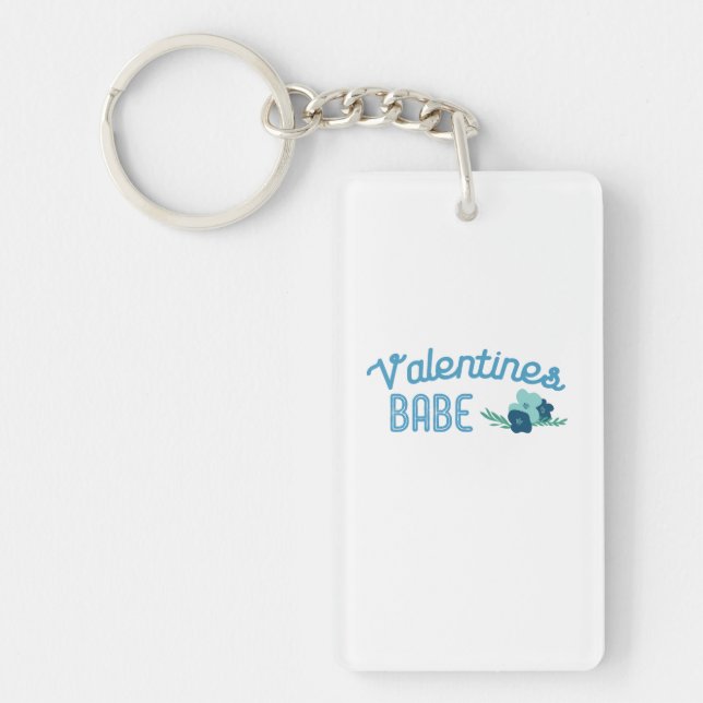 Ett par Gift Valentine Babe Flowers (Framsidan)