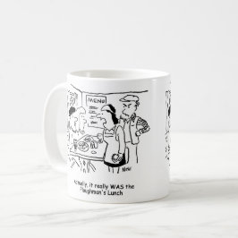 Ett par har fått höra att de har Eaten Plowmans lu Kaffemugg