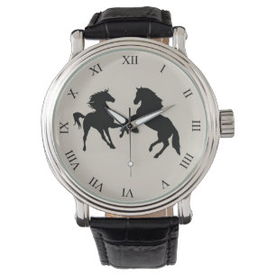 Ett par Horse Watch Armbandsur