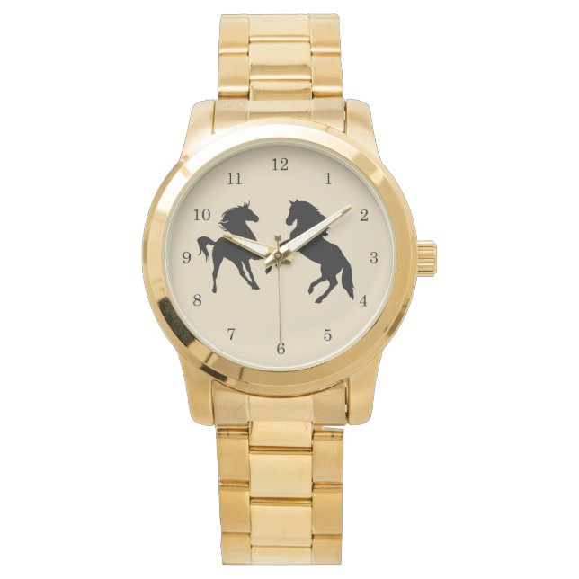 Ett par Horse Watch Armbandsur (Framsida)