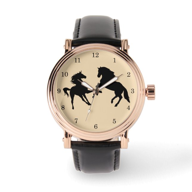Ett par Horse Watch Armbandsur (Framsida)