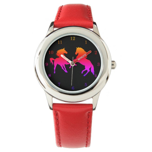 Ett par Horse Watch Armbandsur (Framsida)