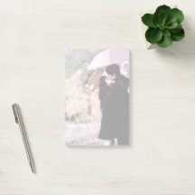 Ett par i Kärlek Kissing i Abstrakten Rain