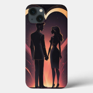 Ett par illustrationer av iphone case-design