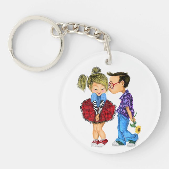 Ett par Kärlek Alla hjärtans dag-tangentbordsgåva  (Framsidan)