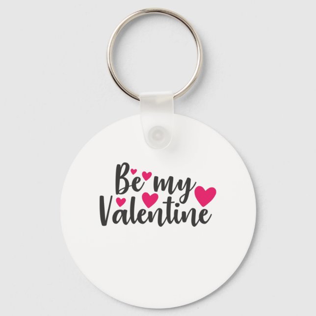 Ett par konst är min Valentine Nyckelring (Framsida)
