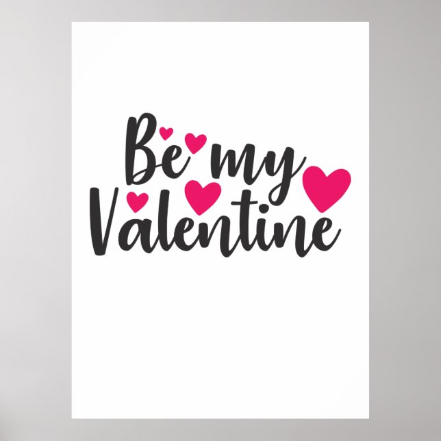 Ett par konst är min Valentine Poster (Framsidan)