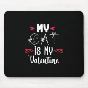 Ett par konst min katt är min Valentine Musmatta